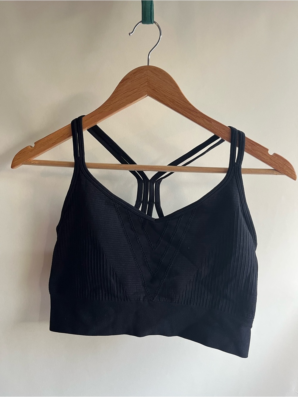 All In Motion Sports Bra Women’s Sz XXL Black Strappy No Pads